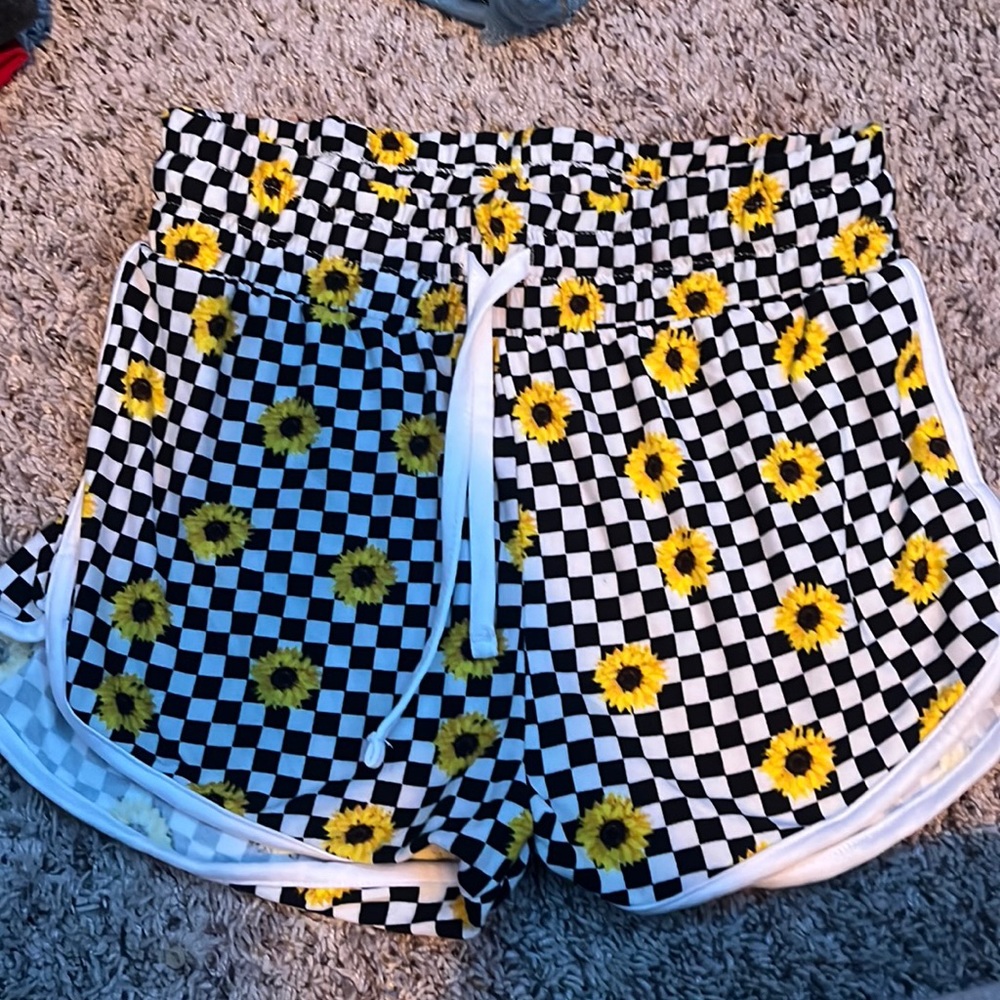 Womens flower shorts